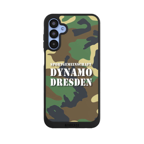 Samsung Galaxy A15 5G NIVOpure SGDD Camouflage Grün - Dynamo Dresden