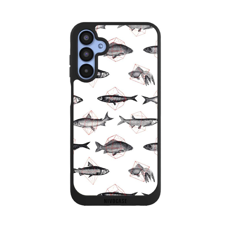 Galaxy A15 5G NIVOpure Fische in Geometrie