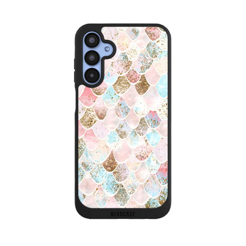Samsung Galaxy A15 5G NIVOpure Glitzer Look Meerjungfrau Muster