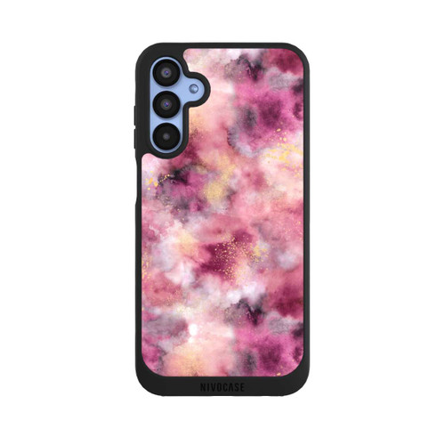 Samsung Galaxy A15 5G NIVOpure Rauchiges Marmoraquarell rosa