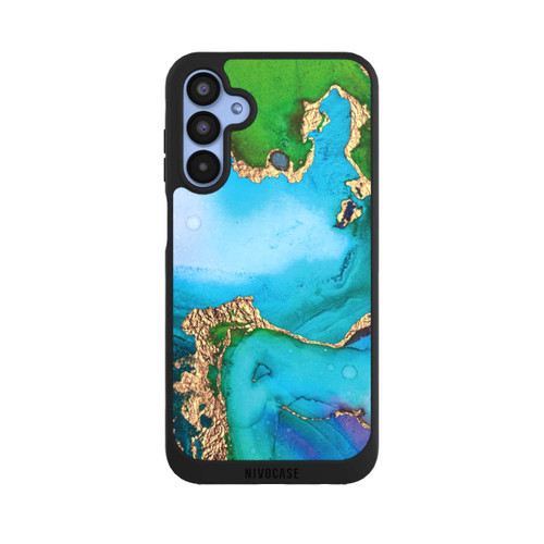 Samsung Galaxy A15 5G NIVOpure Farbenfroher Marmor
