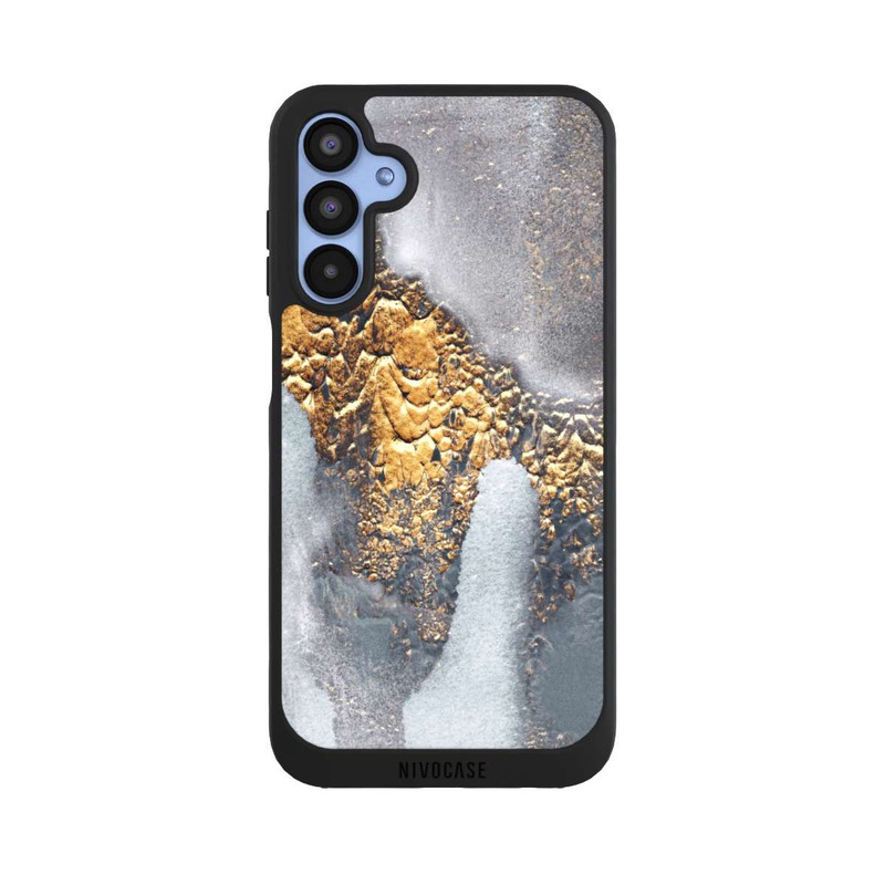 Galaxy A15 5G NIVOpure Concrete Gold Glitter Look