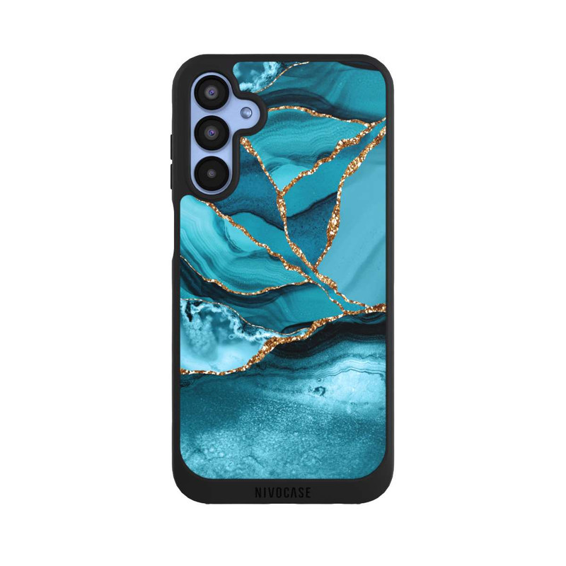 Galaxy A15 5G NIVOpure Eisblaue Marmor Landschaft