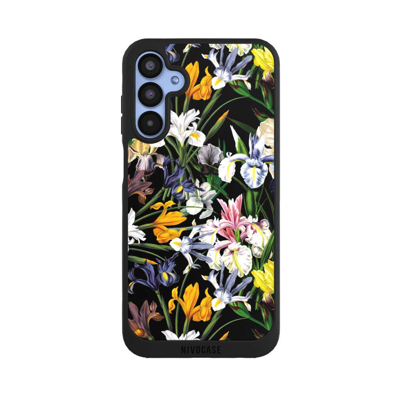Galaxy A15 5G NIVOpure Fond d'écran de fleurs sauvages sombres