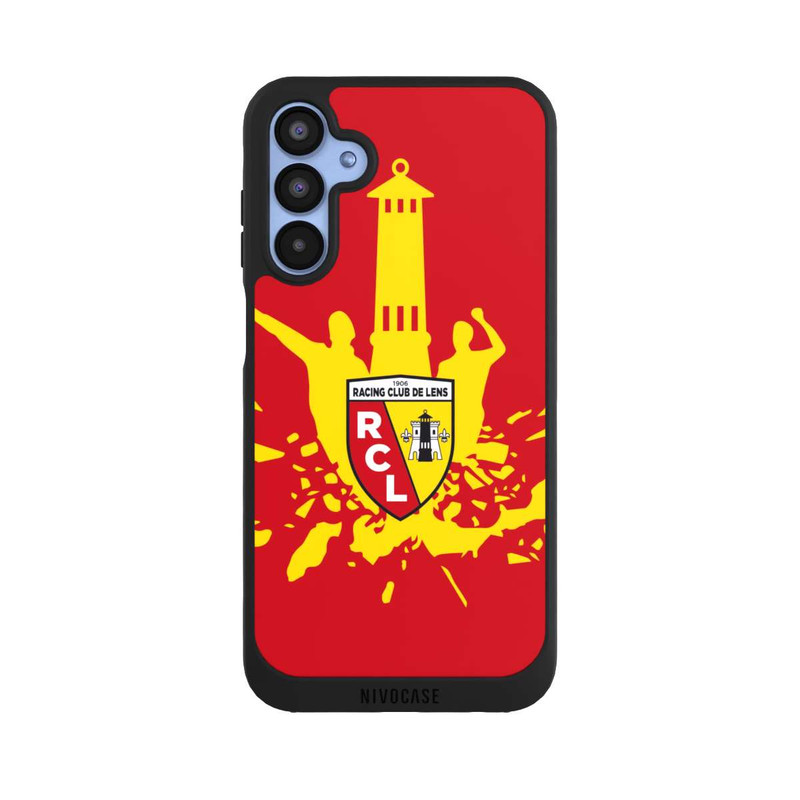 Galaxy A15 5G NIVOpure RC Lens Turm Gelb auf Rot