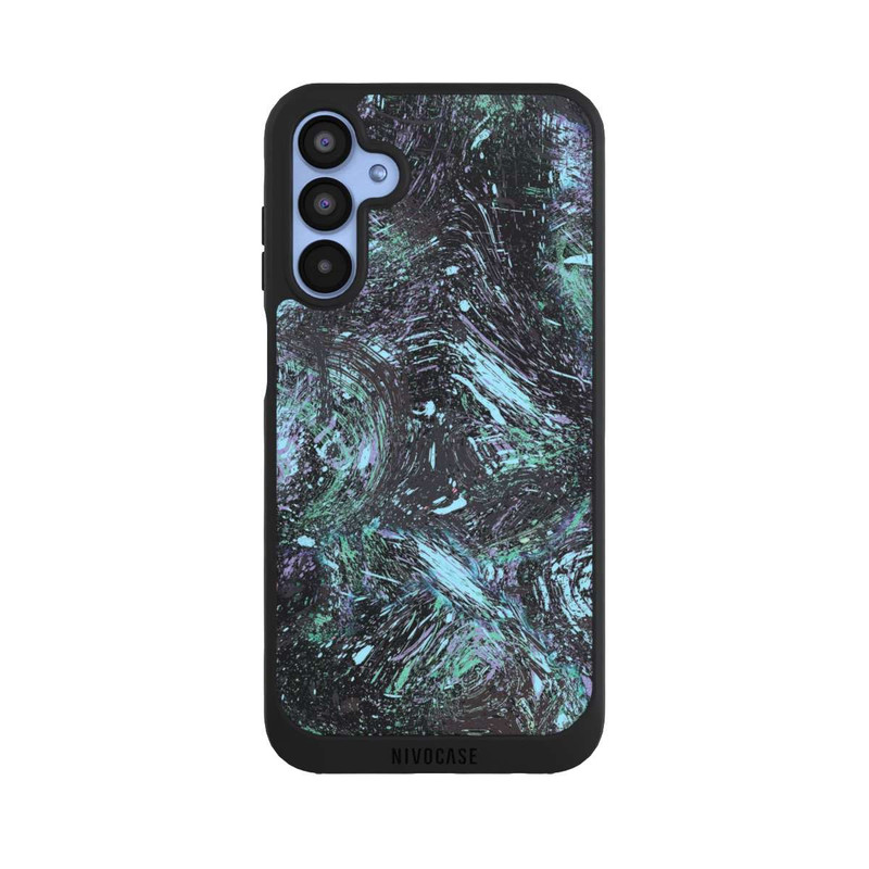 Galaxy A15 5G NIVOpure Abstract Dripping Dust Purple