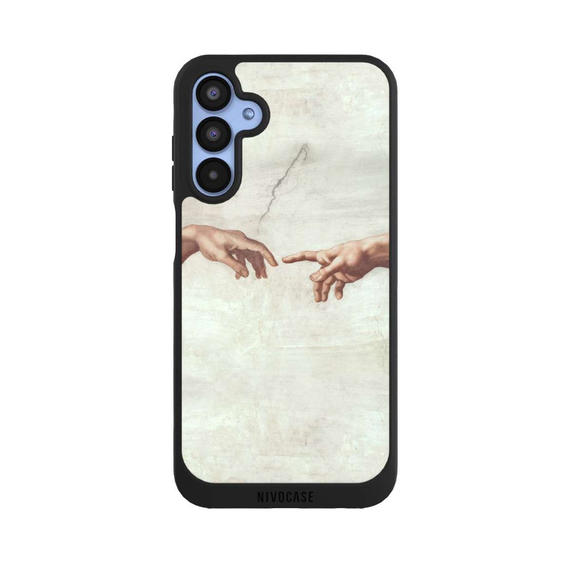 Galaxy A15 5G NIVOpure Die Hände von Gott und Adam von Michelangelo Buonarroti