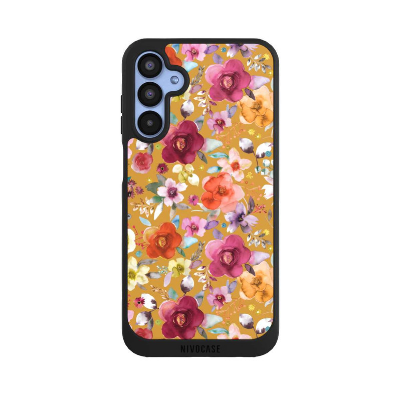 Galaxy A15 5G NIVOpure Bouquets de fleurs printanières moutarde