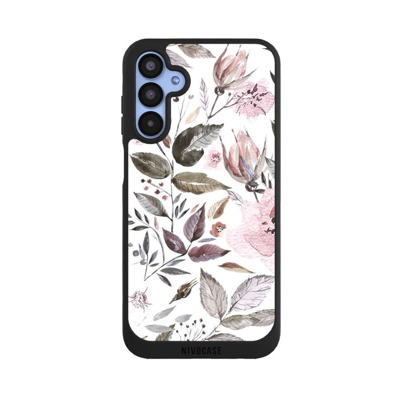 Galaxy A15 5G NIVOpure Aquarell braune Rosenblüten