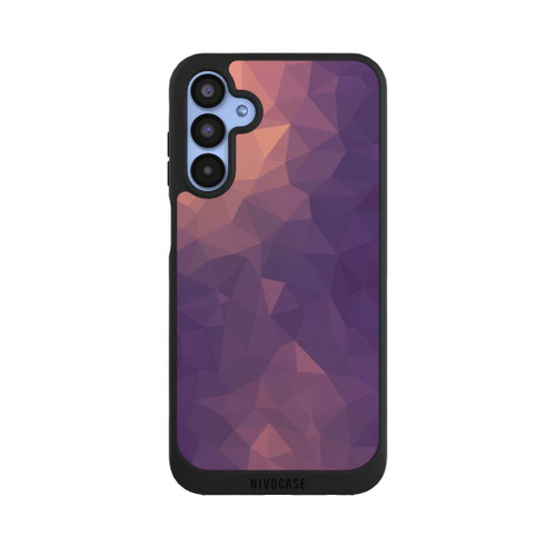 Samsung Galaxy A15 5G NIVOpure Polygonal Mosaic Rot/Violett