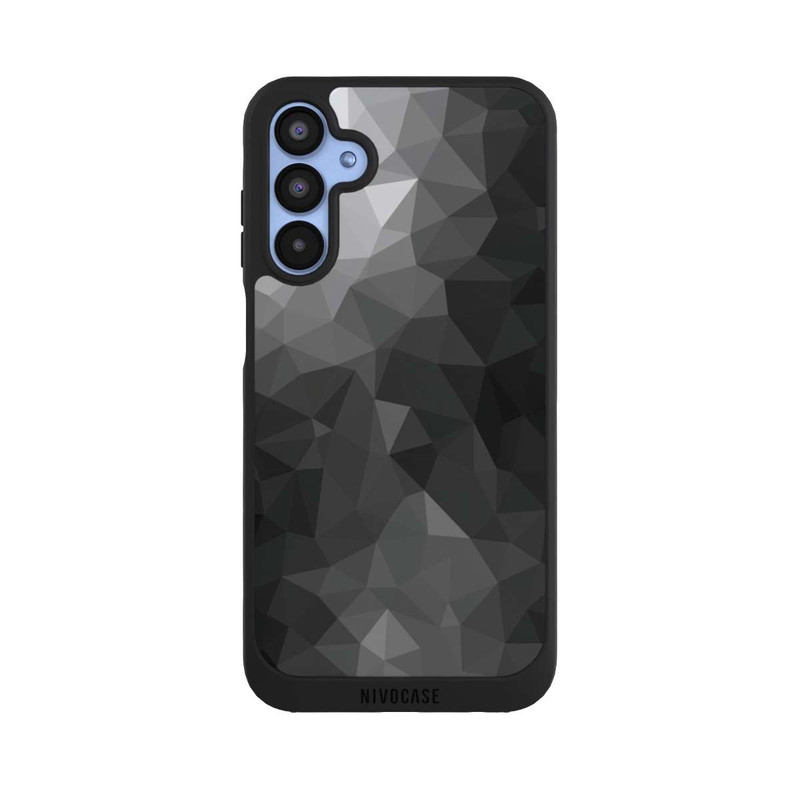 Galaxy A15 5G NIVOpure Polygonal Mosaic Noir/Blanc