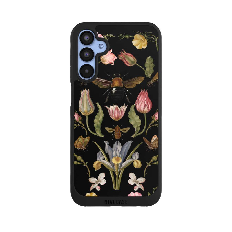 Galaxy A15 5G NIVOpure Wildblumen und Biene Schwarz