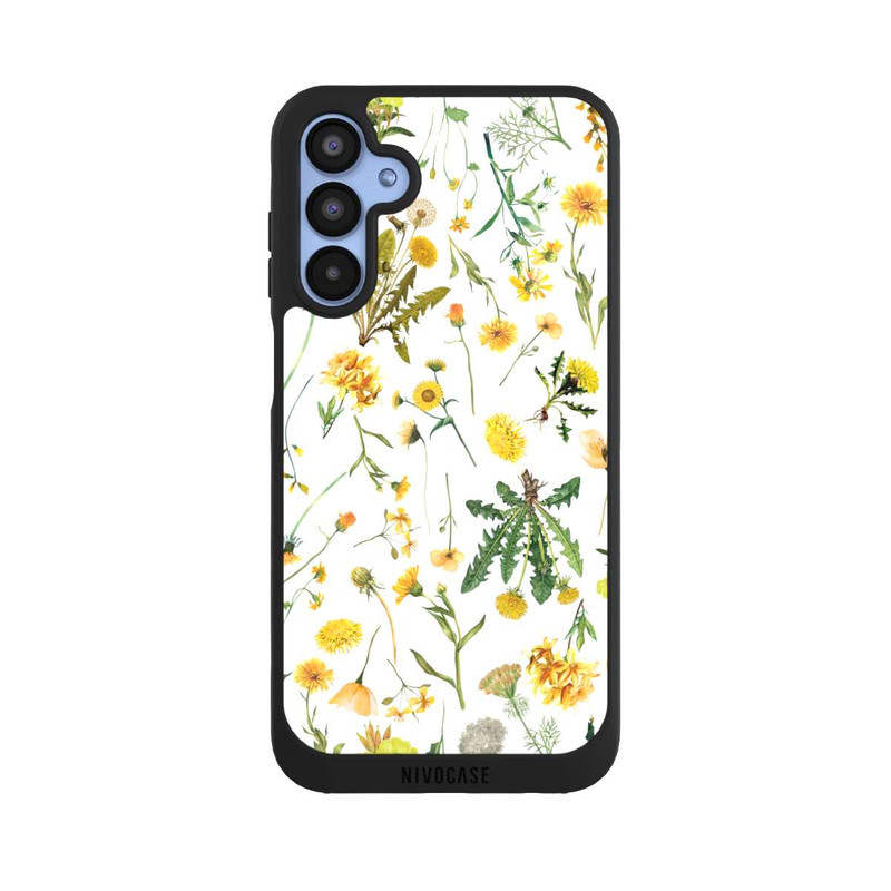 Galaxy A15 5G NIVOpure Gelbe Wildblumen