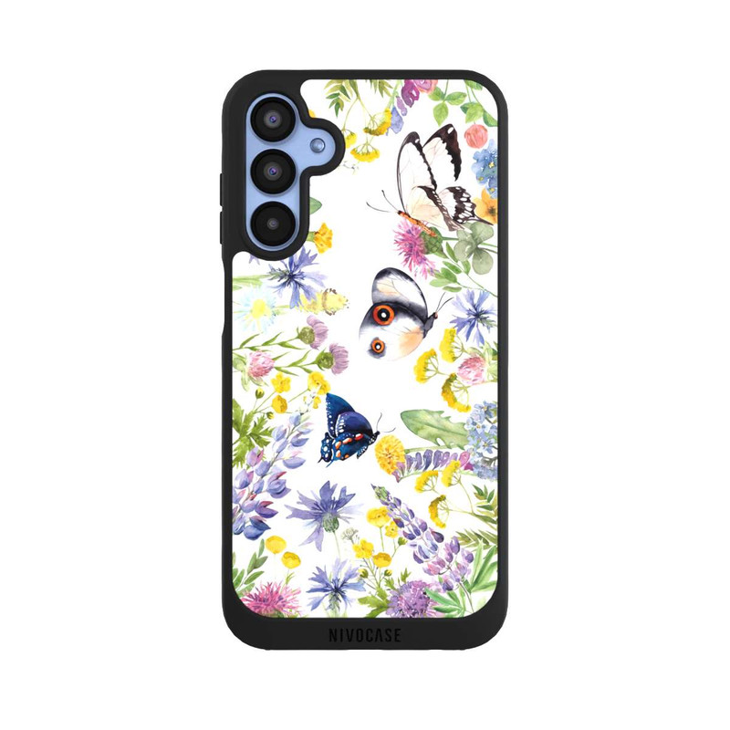 Galaxy A15 5G NIVOpure Colourful Spring Flowers and Butterflies