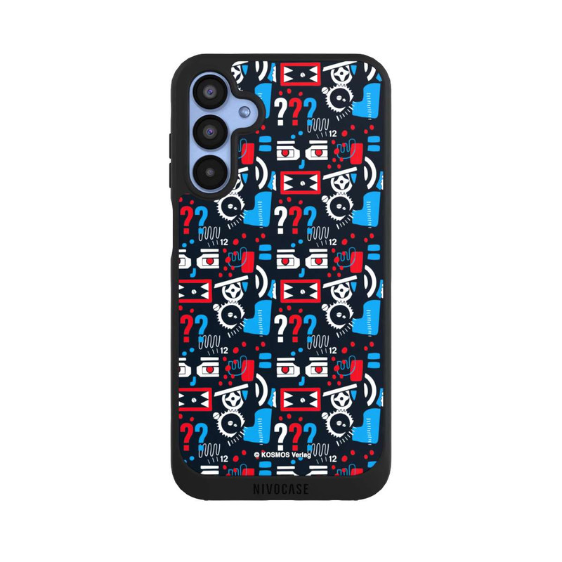 Galaxy A15 5G NIVOpure Drei Fragezeichen Wildes Muster