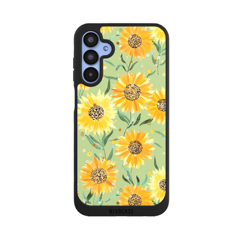 Samsung Galaxy A15 5G NIVOpure Sonnenblumen grün