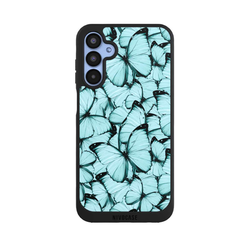 Galaxy A15 5G NIVOpure Teal Butterflies