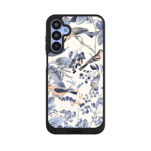 Samsung Galaxy A15 5G NIVOpure Vögel und Beeren in Beige