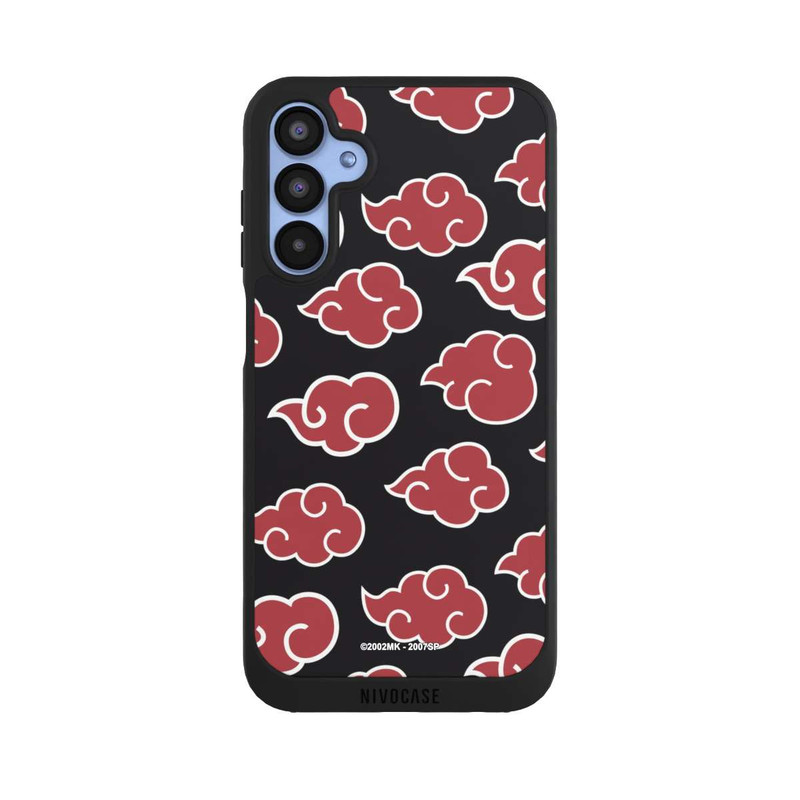 Galaxy A15 5G NIVOpure Akatsuki Pattern Noir Big