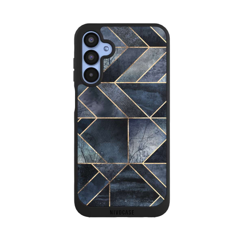 Galaxy A15 5G NIVOpure Nature Abstraite Bleu Foncé