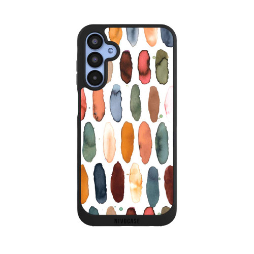 Samsung Galaxy A15 5G NIVOpure Aquarellstriche aus mineralischem Terrakotta