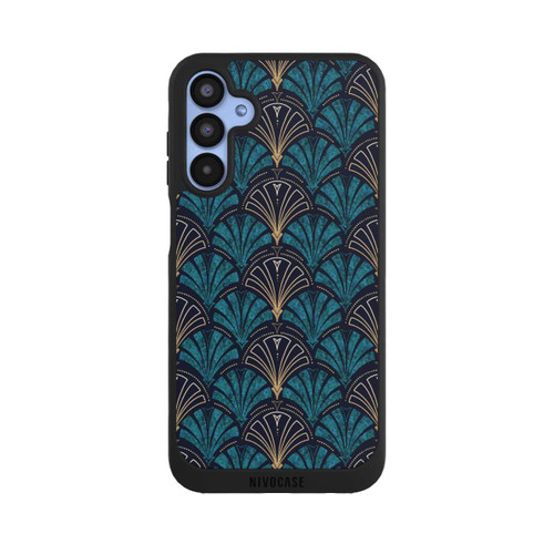 Samsung Galaxy A15 5G NIVOpure Art Deco Aquamarin Gold