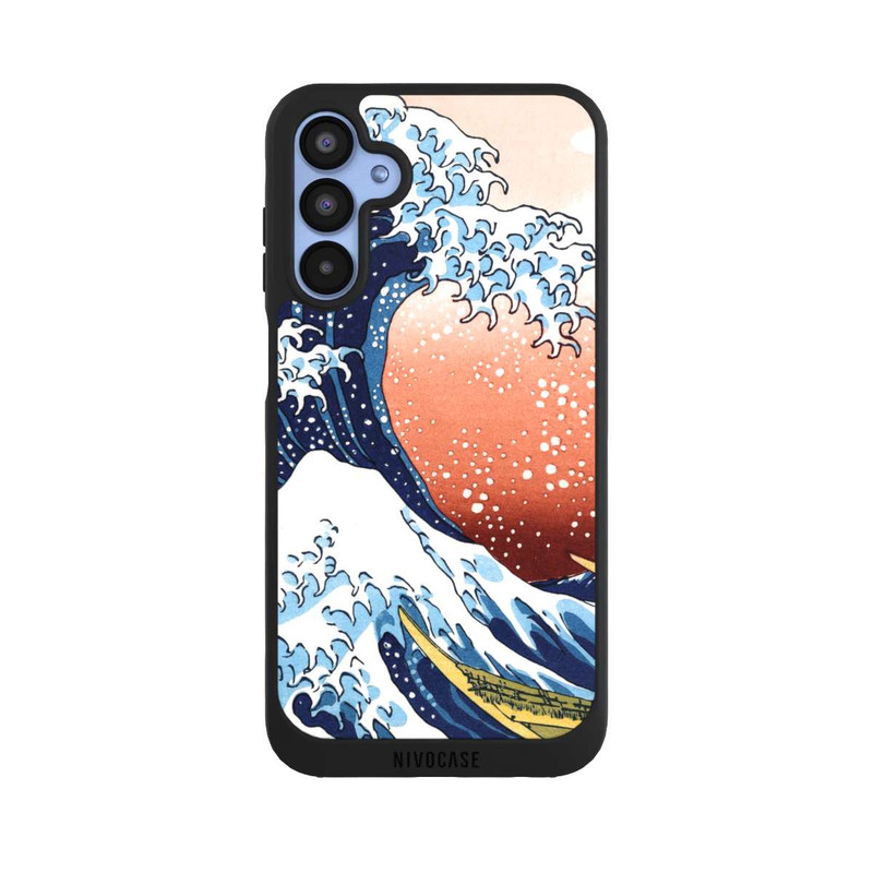 Galaxy A15 5G NIVOpure La Grande Vague de Kanagawa Rouge