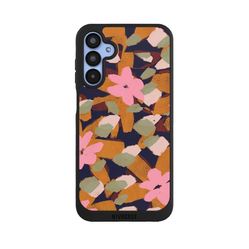 Galaxy A15 5G NIVOpure Pattern Fleurs Roses
