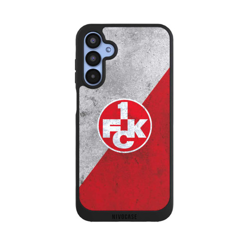 Samsung Galaxy A15 5G NIVOpure 1.FC Kaiserslautern-Beton Logo red