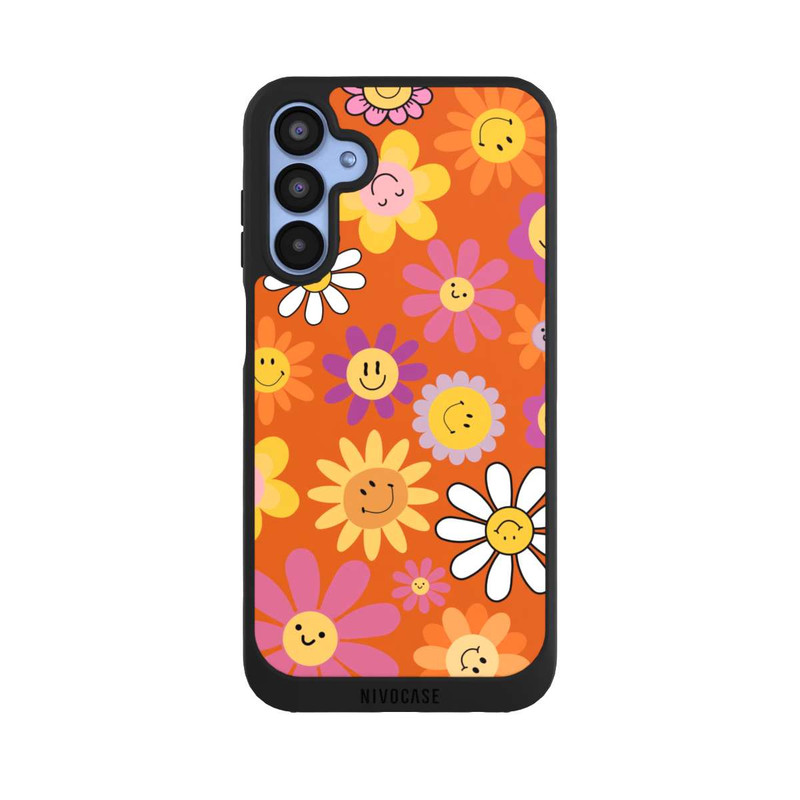 Galaxy A15 5G NIVOpure Smiles Orange Flowers