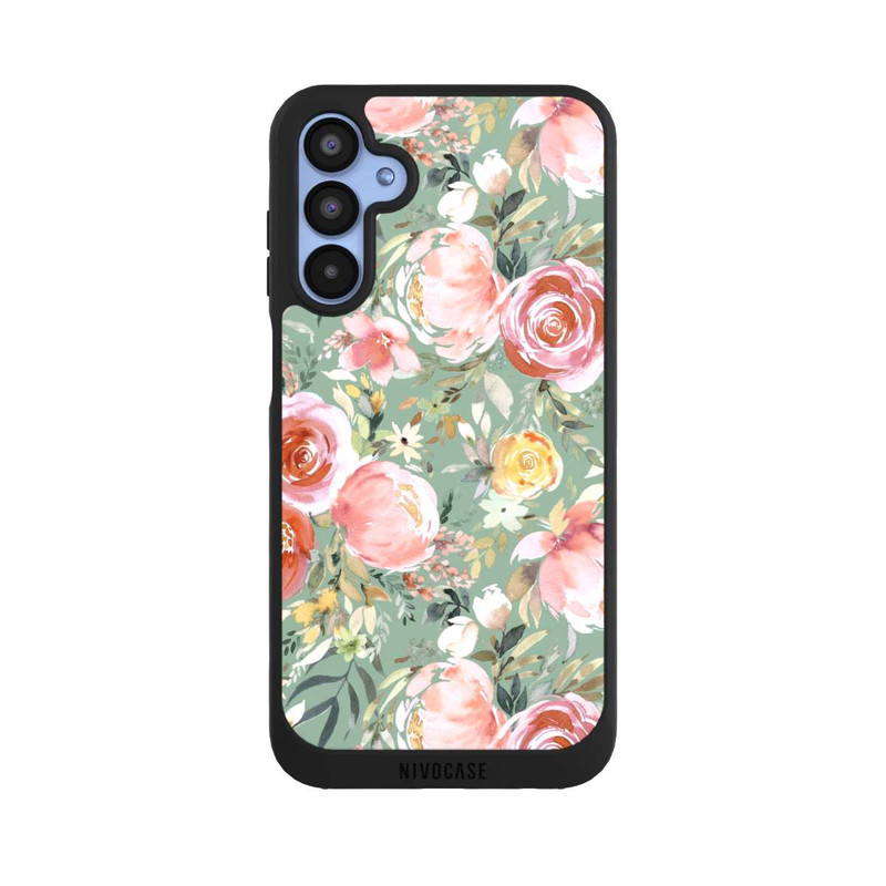 Galaxy A15 5G NIVOpure Pastellfarbener Pfingstrosenstrauß