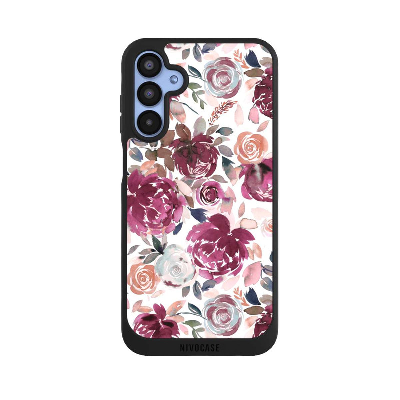 Galaxy A15 5G NIVOpure Herbstpfingstrosen und Rosen in Rosa