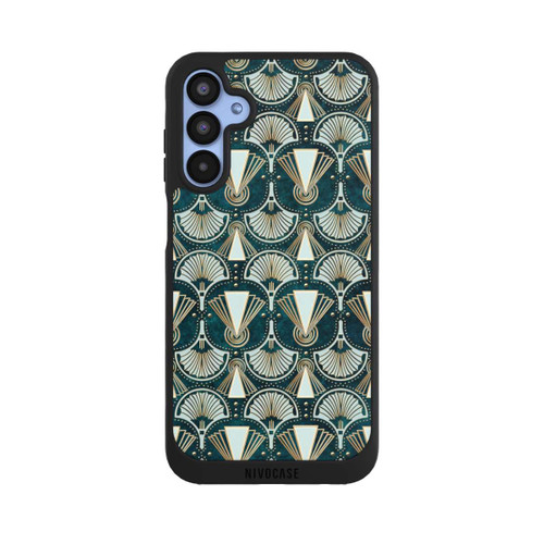 Samsung Galaxy A15 5G NIVOpure Art Deco Green Pattern
