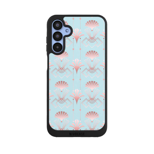 Samsung Galaxy A15 5G NIVOpure Art Deco Rose Gold Elegance Blue
