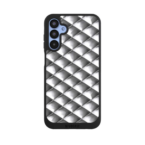 Samsung Galaxy A15 5G NIVOpure Carrés argentés Glamour