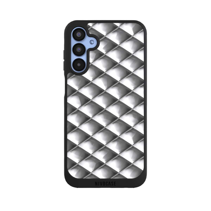 Galaxy A15 5G NIVOpure Glamour Silver Squares