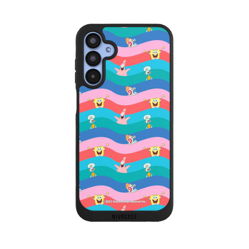 Samsung Galaxy A15 5G NIVOpure Spongebob Freunde Bunte Wellen