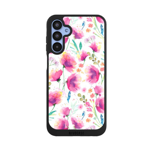 Samsung Galaxy A15 5G NIVOpure Coquelicots abstraits aquarelle