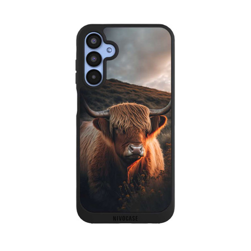 Samsung Galaxy A15 5G NIVOpure Vache Highland avec de grandes cornes avec IA