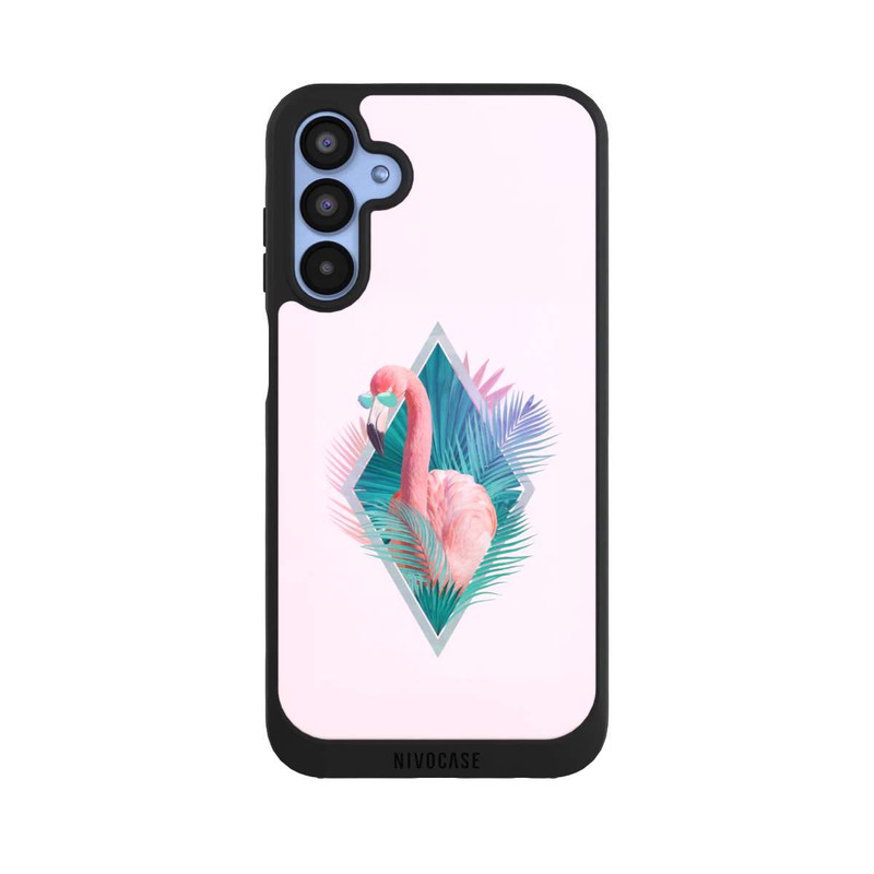 Galaxy A15 5G NIVOpure Tropische Pflanzen Flamingo