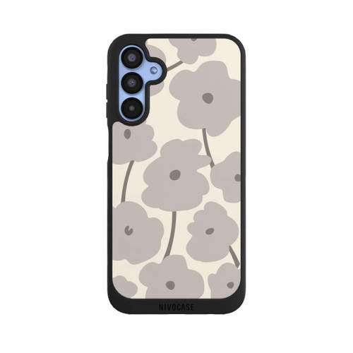Samsung Galaxy A15 5G NIVOpure Minimalistische Blumen Beige