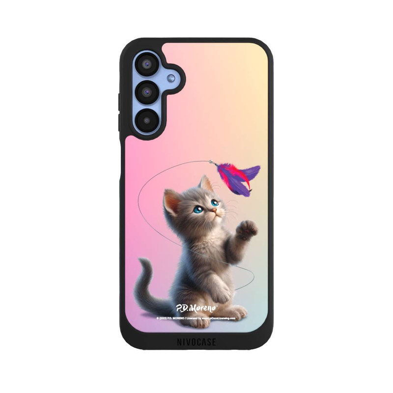Galaxy A15 5G NIVOpure Playing Cat with Feather