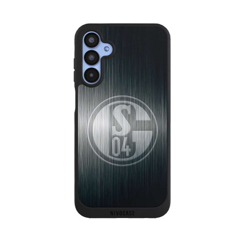 Samsung Galaxy A15 5G NIVOpure Schalke 04 Metall Look