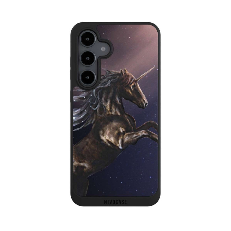 Galaxy S24 FE NIVOpure Dark-Blue Unicorn