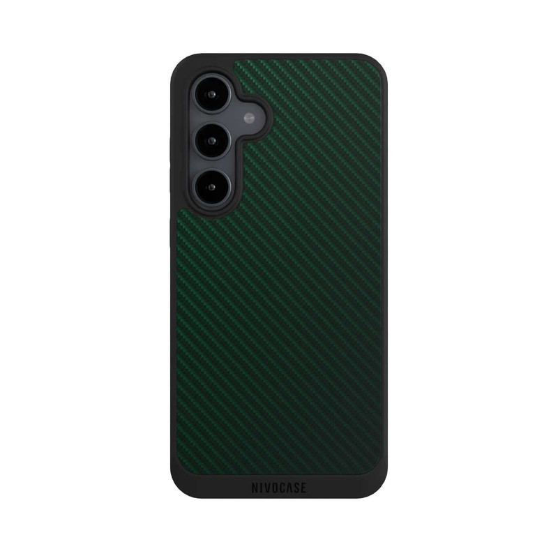 Galaxy S24 FE NIVOpure British Racing Green Carbon