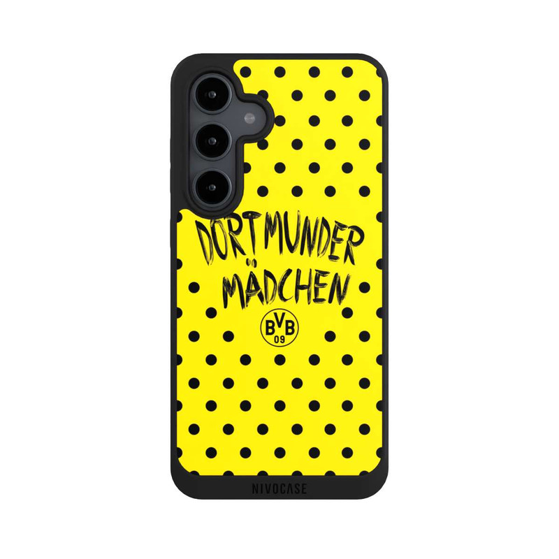 Galaxy S24 FE NIVOpure BVB Dortmunder Mädel Punkte