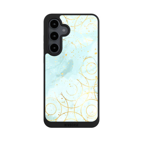 Samsung Galaxy S24 FE 5G NIVOpure Marmormuster grün