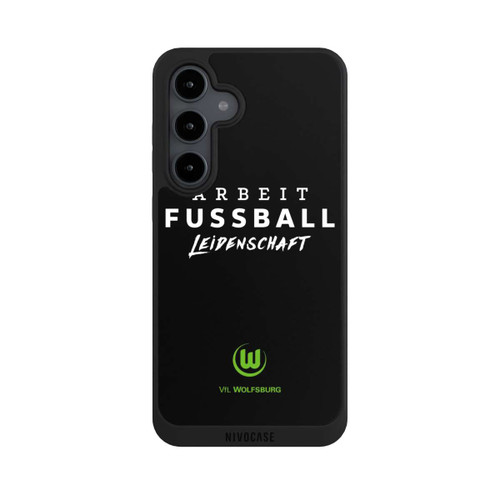 Samsung Galaxy S24 FE 5G NIVOpure VfL Wolfsburg Arbeit Fußball Leidenschaft