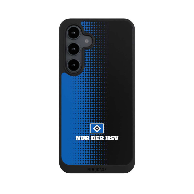 Galaxy S24 FE NIVOpure Nur der HSV - Rautenraster Schwarz
