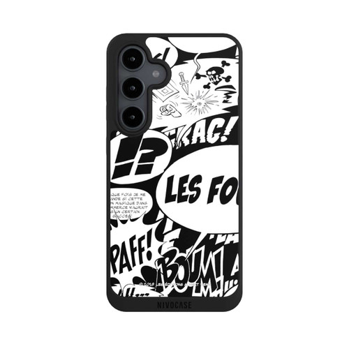 Samsung Galaxy S24 FE 5G NIVOpure Bulles BD Astérix Noir